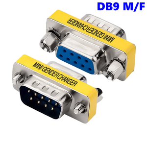 ขั้วต่อพอร์ตอนุกรมแบบบัดกรีชนิด D-Sub 9พินตัวเชื่อมต่อ RS232ซ็อกเก็ต9Pin อะแดปเตอร์ Coupler 9 P แบบ DB9 RS232 - Product Image 4