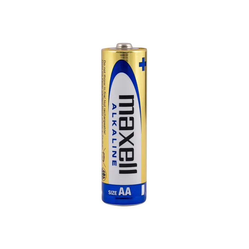 Maxell Aa LR6 Alkaline Batterij 1.5V Mignon Primaire Batterijen Krimpen 4 Pk