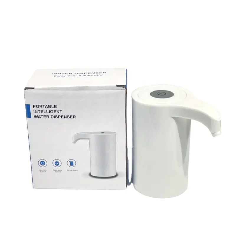 Automatische Mini Elektrische Usb Oplaadbare Draagbare Waterdispenser Pomp Drinkfles Dispenser
