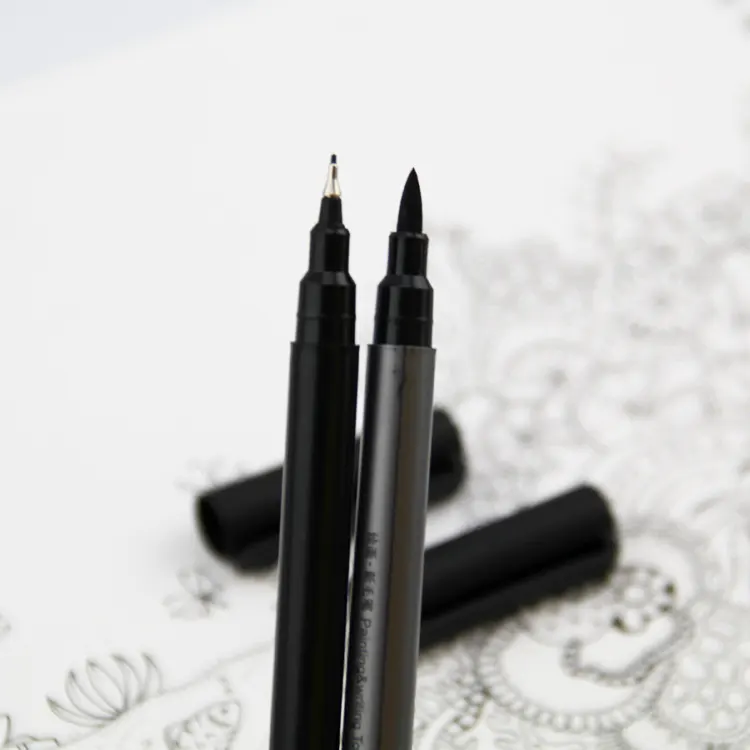 Multi Size Water en Vervagen proof Pigment inkt tekening pen Uni Pin Fijne Lijn Pen voor cartoon