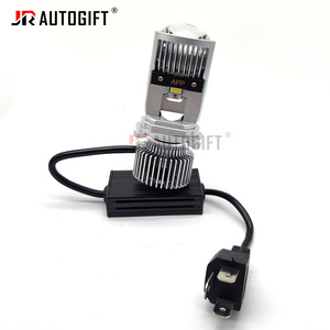 ไฟหน้ารถแอพพลิเคชั่น Y3 H4 LED เลนส์โปรเจคเตอร์ขนาดเล็ก3000K-6000K หรี่แสงได้เองควบคุมผ่านแอพพลิเคชั่นสี Hi ต่ำหลอดไฟ3สี - Product Image 5