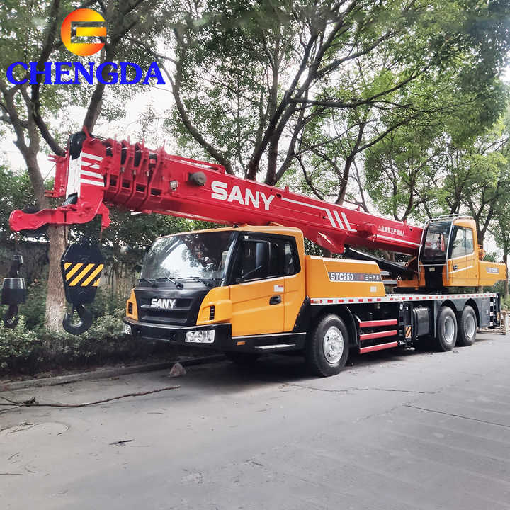 Sany 6x4 ponsel kerja berat, truk derek waktu kerja panjang 50ton 30ton