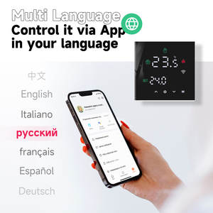Termostato de temperatura con Control de pantalla táctil Digital de 16A, nuevo diseño, termostato inteligente Wifi con aplicación Tuya - Product Image 4