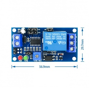 High Quality <strong>Delay</strong> Relay <strong>Delay</strong> Turn On / <strong>Delay</strong> Turn Off Switch Module with Timer DC 12V - Product Image 3