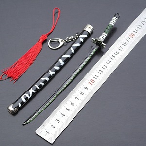 恶魔杀手剑钥匙扣，恶魔杀手锌合金钥匙扣，恶魔杀手钥匙扣，带弹出按钮的恶魔杀手钥匙扣 - Product Image 6