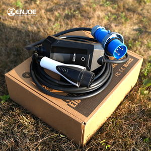 GBT ที่ชาร์จเร็ว220V แบบพกพา, ที่ชาร์จ16A 32A ปรับได้มีปลั๊กแบบ1 2สำหรับวอลโว่ XC60สภาพใหม่ - Product Image 2