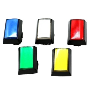 Прямоугольные светодиодные кнопки для игровых автоматов, 33*50 мм - Product Image 1