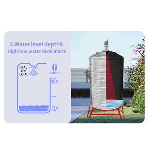 Controlador ultrasónico automático Medidor de tanque de nivel de agua Indicador Sensor de hombre para instrumentos de medición de nivel de medición - Product Image 4