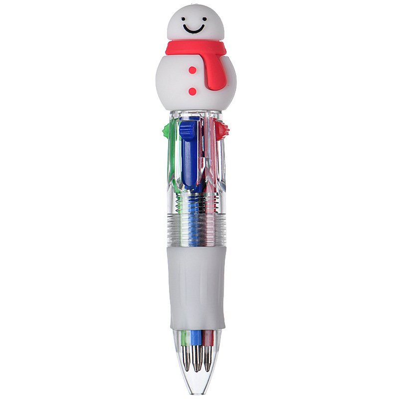 white scarf snowman-bullet-type 05