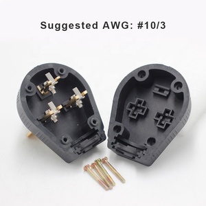 NEMA 6-30P3ピン30Aジェネレータープラグツイストロック交換用オスプラグ