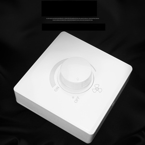 Yüzeye monte 86 tipi elektrikli tavan vantilatörü topuz anahtarı kademesiz hız kontrol anahtarı - Product Image 2