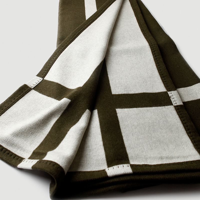 Green jacquard