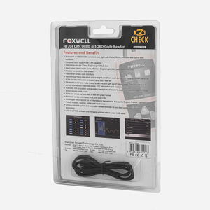 Factory Directly Sell FOXWELL NT204 Easily Solve the Vehicle Obd2/EOBD Fault Car <strong>Code</strong> Reader <strong>Scan</strong> <strong>Tools</strong> with Cheap Price - Product Image 6