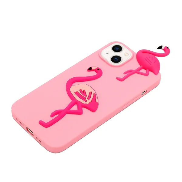 DIY güzel 3D bebek karikatür yumuşak TPU IPhone için kılıf 14 13 12 Mini 11 Pro Max X XS XR 7 8 6 6S artı silikon telefon arka kapak