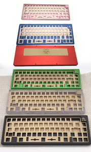 Механическая клавиатура TKL 65% корпус изготовленный на заказ cnc обработка высокостандартная клавиатура QC Заводская клавиатура прототип - Product Image 3