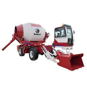 3.5M3セルフローディングコンクリートミキサーポンプ付きセルフローディングコンクリートミキサードバイ - Product Image 6