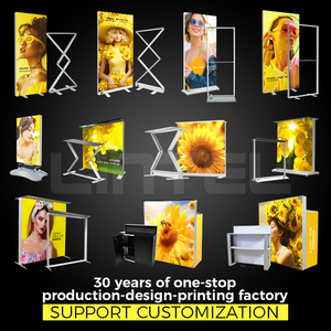 Lingtong กล่องไฟ LED แบบชาร์จไฟได้, กล่องไฟกล่องไฟแสดงนิทรรศการกลางแจ้ง - Product Image 4