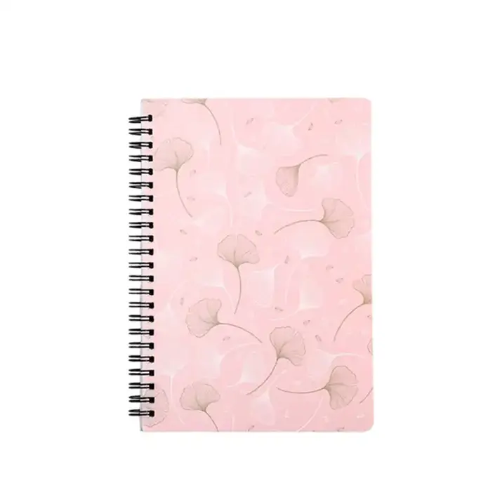 Notebook Spiral A4 A5 B5 dapat disesuaikan hardcover indah buku harian perawatan diri buku catatan kustom buku catatan