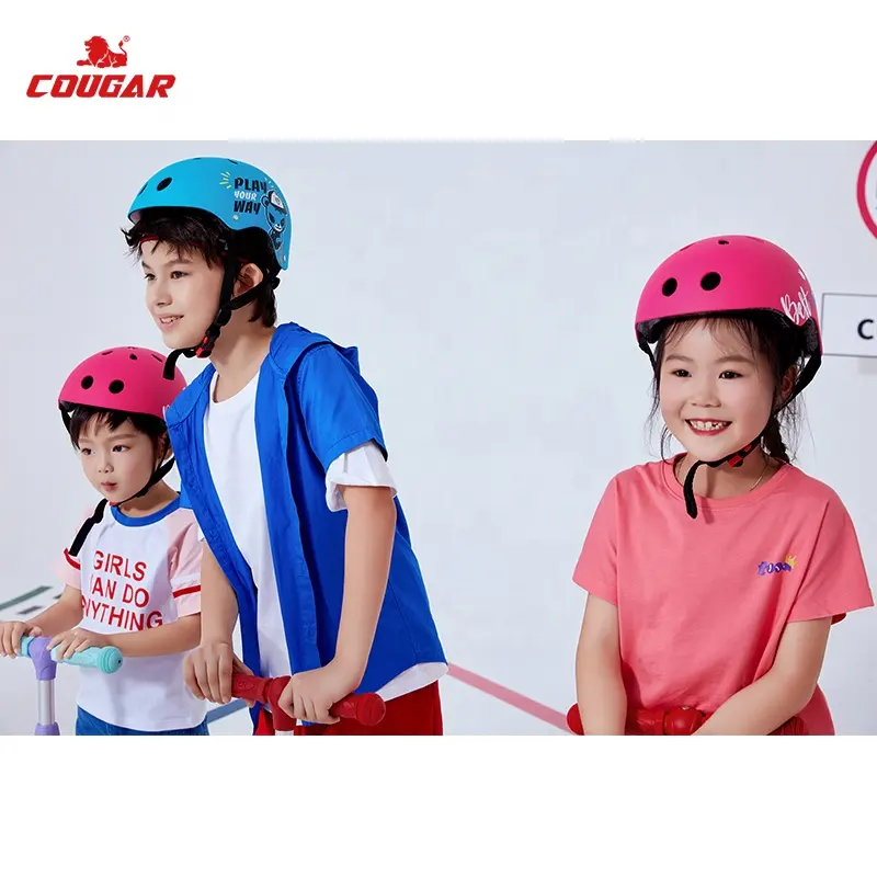 MT09 Cougar Защитное снаряжение шлем для детей и взрослых, катание на коньках, скутер, велосипедная защита, комплект шлемов, безопасный Спорт