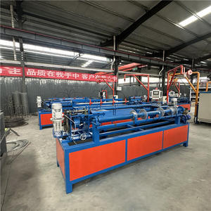 Prezzo di fabbrica completamente automatico ad alta velocità doppio muore automatico catena di recinzione macchina che fa rete di filo - Product Image 3
