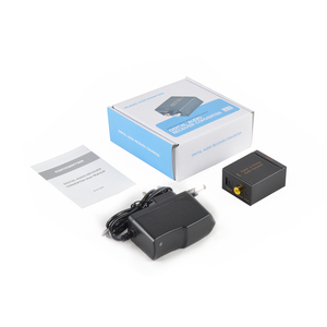 Convertidores de audio digital y analógico FJGEAR, receptor de audio digital, convierte salida de audio analógica Spdif Muitmedia, A1305/A1305 - Product Image 6