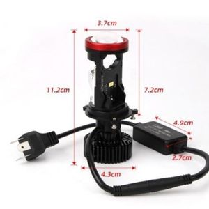 Y7D LED süper briqht 34000lm 170W araba ampülleri H4 yüksek performanslı LED farlar HB2 9003 yüksek LowBeam oto kiti