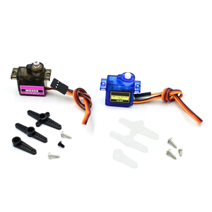 SG90/MG90/SG92R/MG995/MG996R Servo motorlar için sabit kanat uzaktan kumanda uçak Robot modeli elektronik bileşenler - Product Image 6