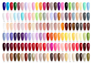 Newest <strong>Hema</strong> Free Color Gel Polish Super Quality 9ML Non Allergenic Ingredients One Color and One Bottle CANNI Factory - Product Image 6