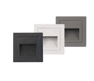 220V 12V açık <span class=keywords><strong>led</strong></span> gömme bağlantı tablası aydınlatma lambası gömme <span class=keywords><strong>Led</strong></span> duvar lamba merdiven ışık sıcak beyaz adım lambası