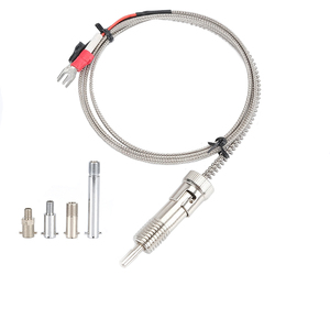 M6 M8 Parafuso Tipo K 1/<span class=keywords><strong>2</strong></span>/3 Termopar Thread Sonda Sensor Sensor de Temperatura 0-400 Controlador de Temperatura