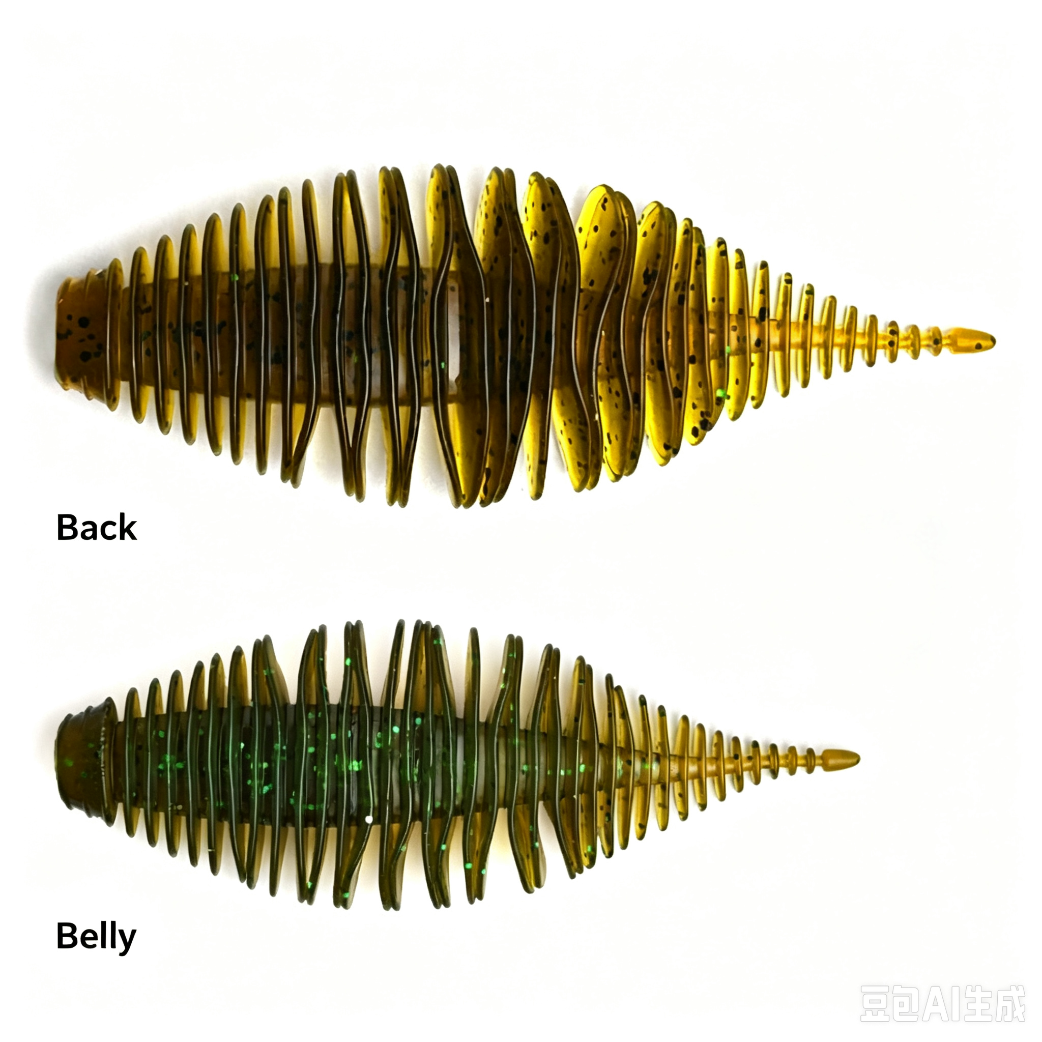 4# Tan & Dark Green