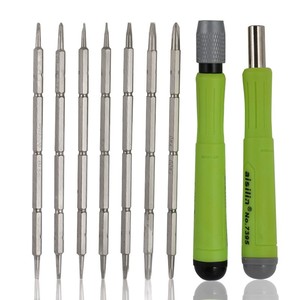 16で1 Concise Household Multifunction Precise Screwdriver Set Adjustable Handle 14 CRV Bits Repair Screw Driver Tool - Product Image 3