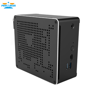 Alta qualidade core i9 8950hk barebone mini pc, com dp hd 19v mini computadores desktop ddr4 ram melhor minúsculo jogo pc