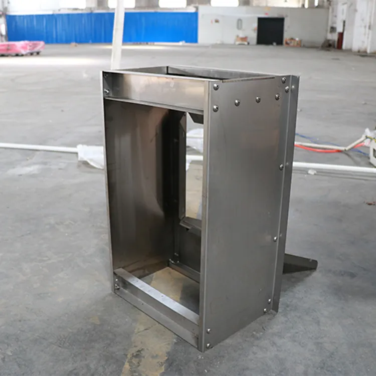 Custom bending stamping works enclosure box processing parts welding service stainless aluminium steel sheet metal fabrication