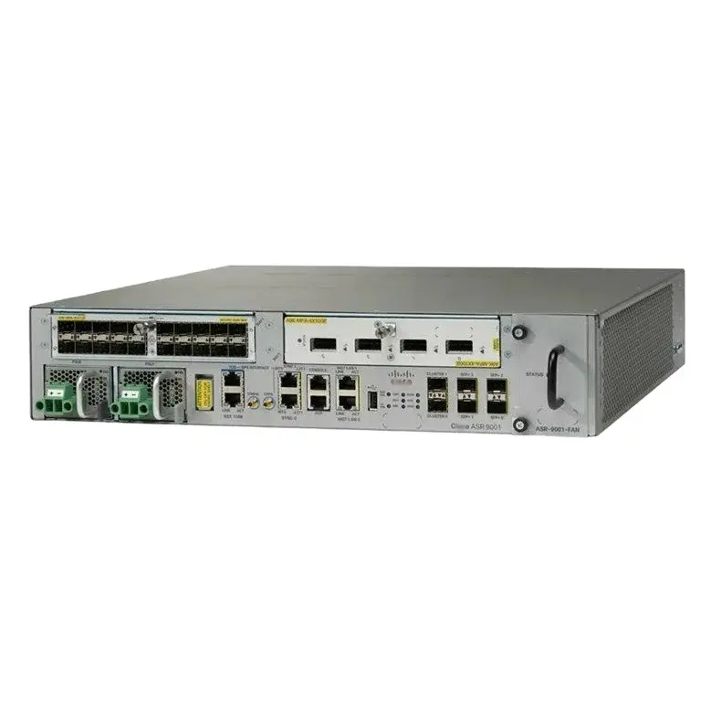 Roteador corporativo asr500 4x10 ge sfp + porta asr 9000 série serviços de agregação roteador ASR-9001