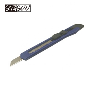 STASUN Hotsale ucuz fiyat 9MM yapış kapalı bıçak maket bıçağı kesici kağıt kesici bıçak sanat bıçak - Product Image 2