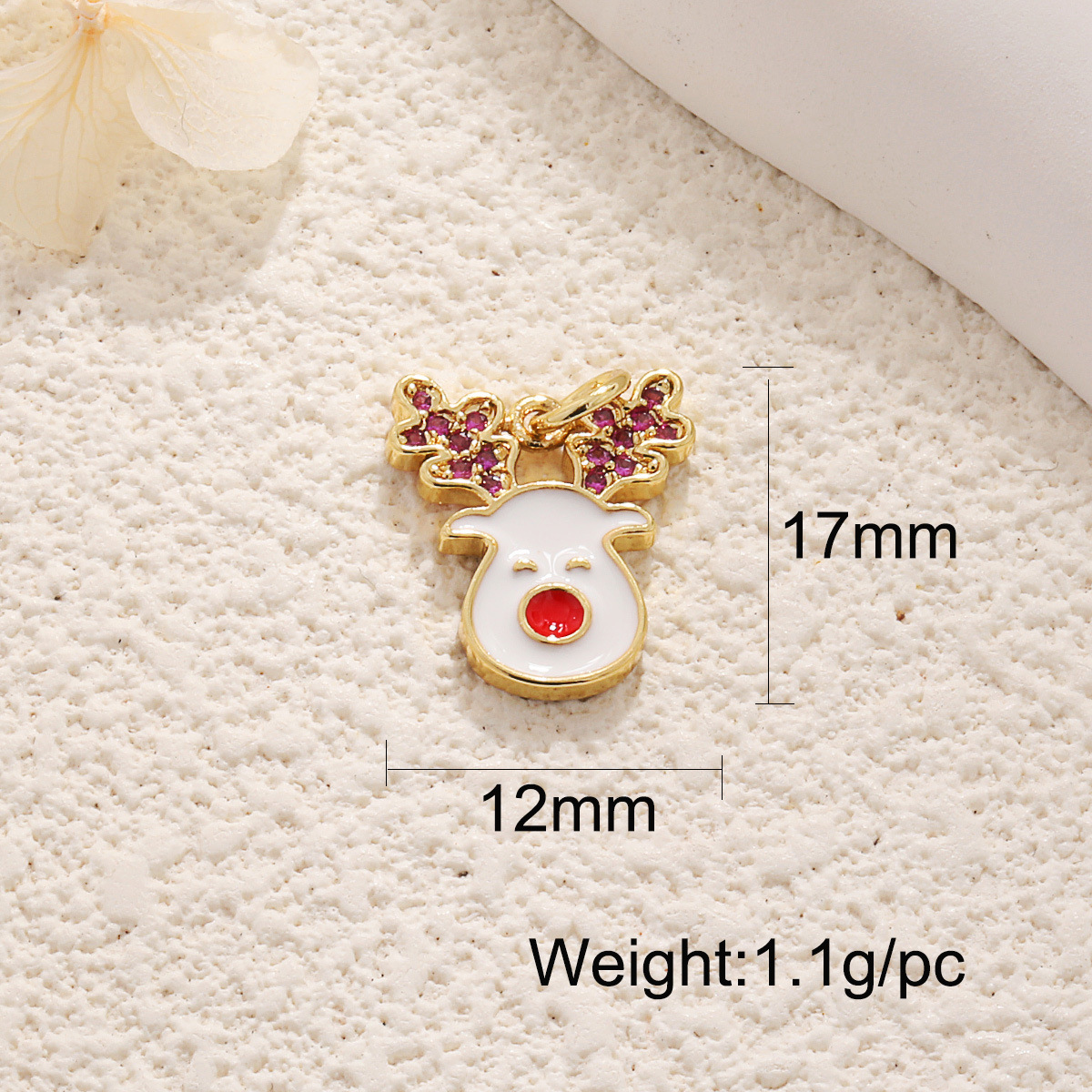Cute reindeer - gold