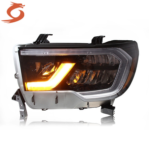For Toyota TUNDRA 07-13 Models Headlight Assembly <strong>Sequoia</strong> Retrofit <strong>LED</strong> Daytime Running Light Running Water signal Lamp Headlight - Product Image 3
