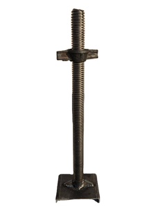 松茂可调建筑建材金属钢螺丝脚手架u型头底座千斤顶 - Product Image 6