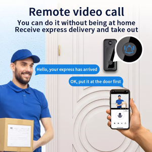 Smart Visual Wifi <strong>Wireless</strong> Video Doorbell Infrared Night Vision Two-Way <strong>Intercom</strong> Remote Monitoring <strong>Security</strong> <strong>System</strong> Made Plastic - Product Image 6