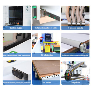 KINGISO-enrutador de madera Cnc, máquina de grabado de corte, enrutador de 4 ejes - Product Image 3