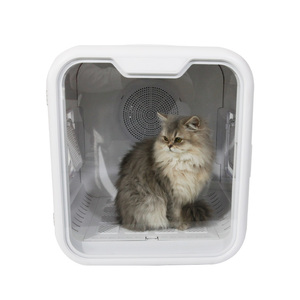 62l büyük kapasiteli ayarlanabilir hız ve sıcaklık zamanlayıcı düşük gürültü otomatik kedi köpek Pet saç kurutma makinesi kutusu - Product Image 2