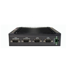 Automatización de fábrica Computadoras industriales integradas sin ventilador Windows10 Linux PC BOX