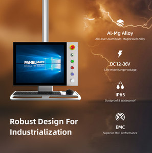 Pannello di controllo da 15 pollici integrazione Push-Button arresto di emergenza impermeabile con interfaccia Touch capacitivo Display Linux - Product Image 6
