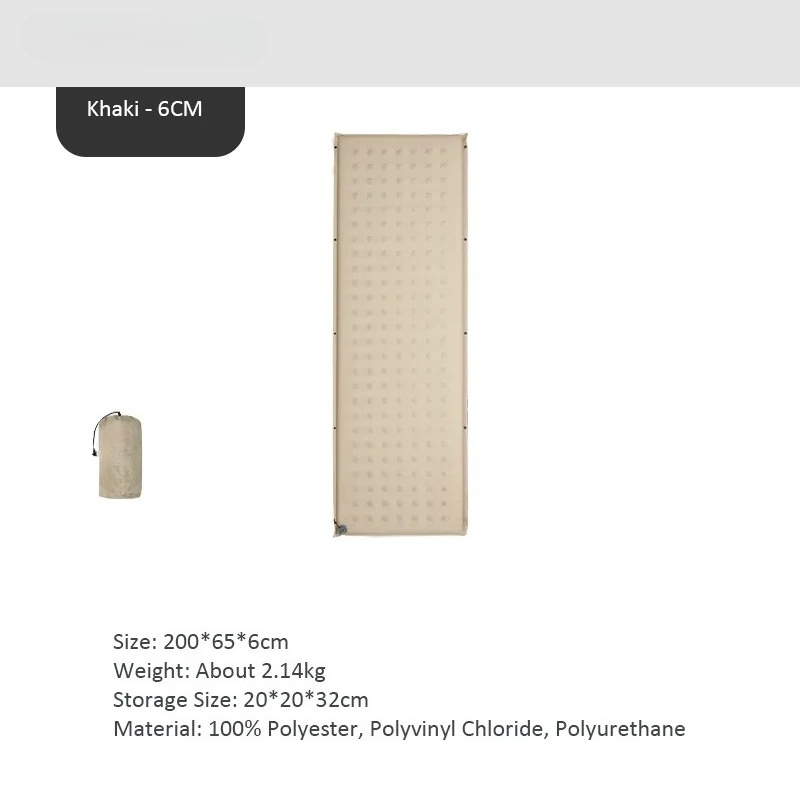 Kaki 6CM sans oreiller