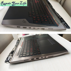Palmrest Top trường hợp bàn phím máy tính xách tay GK cho ASUS ROG g701vi g701vik gx700vo 0kn0-sd1gr11 0knb0-e611gr00 với <span class=keywords><strong>touchpad</strong></span> và loa - Product Image 6