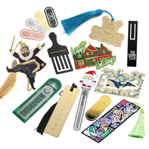 Cá nhân đánh dấu Bookmark mềm men màu đầy dễ thương tôn giáo vàng mạ niken in logo kim loại khắc đánh dấu - Product Image 1