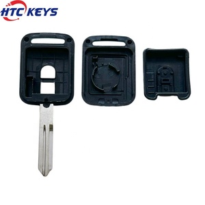 N-issan Qashqai Navara Almera 05-14カーキー用の高品質の車交換用キーケースフォブ2ボタンリモートキーシェル - Product Image 3
