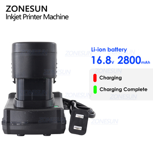 ZONESUN ZS-HIP127 Handheld Barcode QR Code Inkjet Coder Drucker Codier maschine für Lebensmittel beutel Joghurt boxen Plastik flaschen - Product Image 3