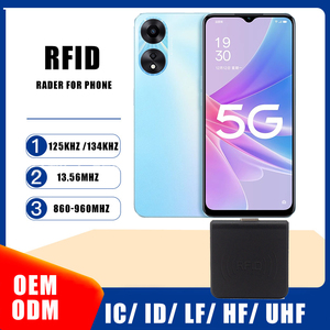 IC/ID/LF/<strong>HF</strong>/UHF RFID <strong>Reader</strong> Writer for Phone Type-c Port 125khz 135khz 13.56mhz 860-960mhz RFID <strong>Reader</strong>